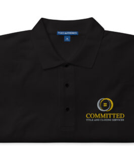 Committed Title Men’s Premium Polo – Port Authority